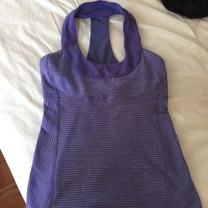 Lululemon purple racer back top